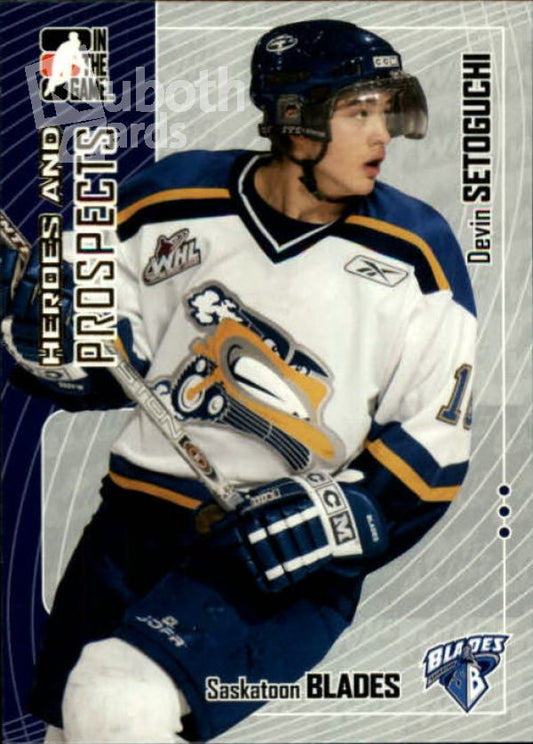 NHL 2005-06 ITG Heroes and Prospects - No 160 - Devin Setoguchi