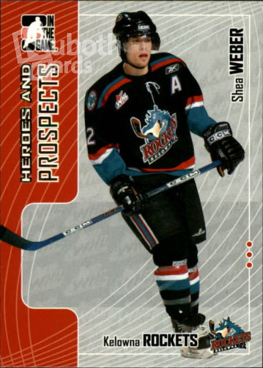 NHL 2005-06 ITG Heroes and Prospects - No 161 - Shea Weber