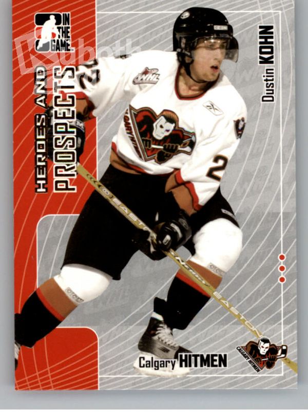 NHL 2005-06 ITG Heroes and Prospects - No 166 - Dustin Kohn