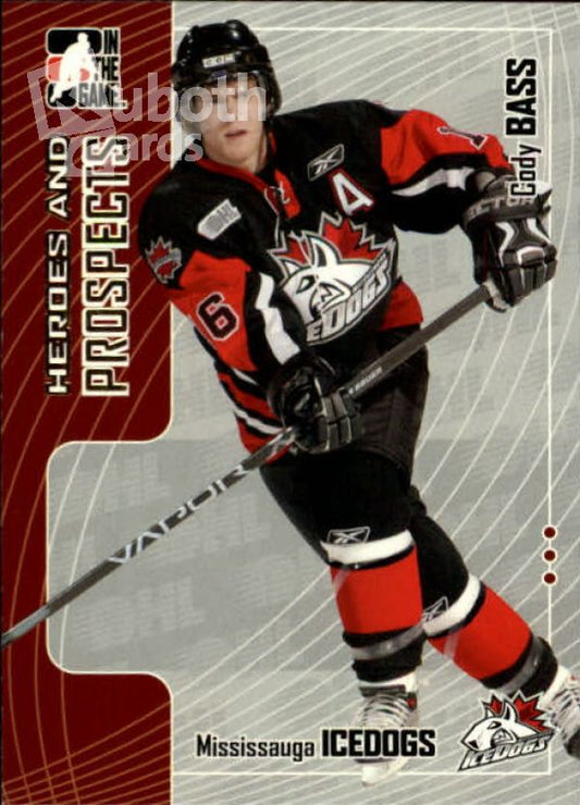 NHL 2005-06 ITG Heroes and Prospects - No 180 - Cody Bass