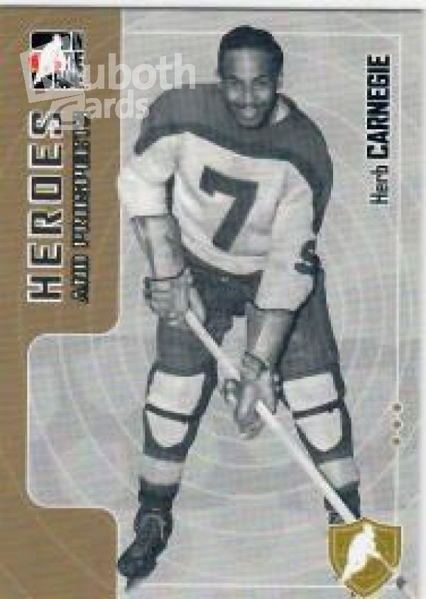 NHL 2005-06 ITG Heroes and Prospects - No 185 - Herb Carnegie