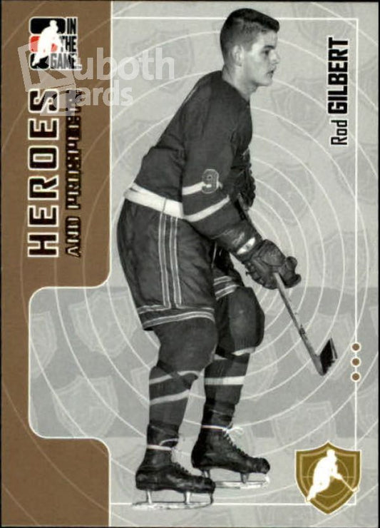 NHL 2005-06 ITG Heroes and Prospects - No 194 - Rod Gilbert