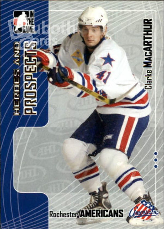 NHL 2005-06 ITG Heroes and Prospects - No 209 - Clarke MacArthur