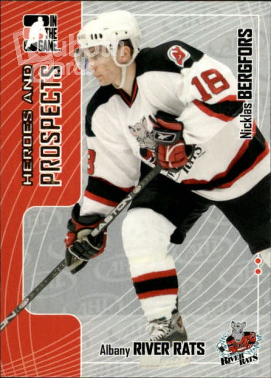 NHL 2005-06 ITG Heroes and Prospects - No 210 - Nicklas Bergfors