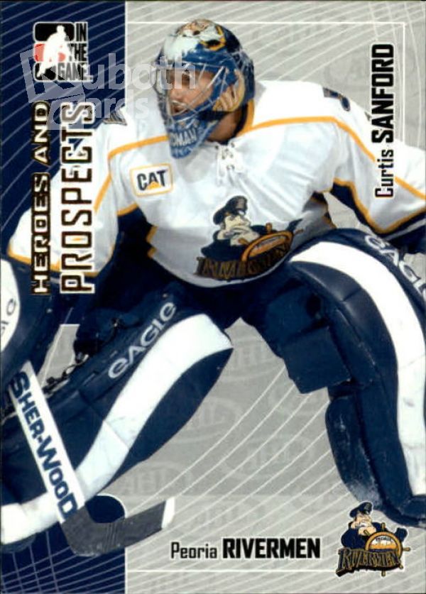 NHL 2005-06 ITG Heroes and Prospects - No 221 - Curtis Sanford