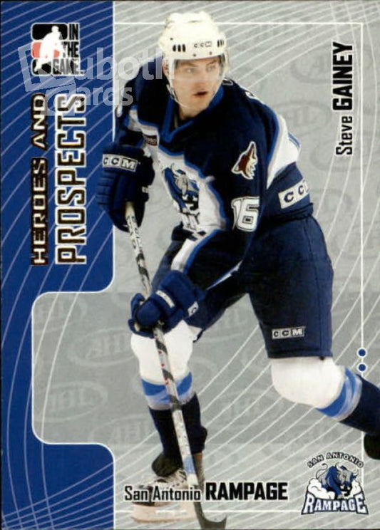 NHL 2005-06 ITG Heroes and Prospects - No 232 - Steve Gainey