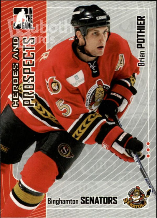 NHL 2005-06 ITG Heroes and Prospects - No 247 - Brian Pothier