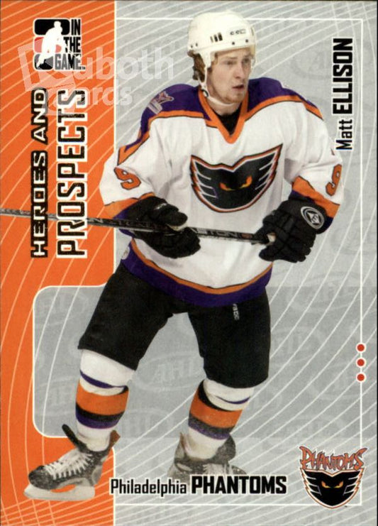 NHL 2005-06 ITG Heroes and Prospects - No 253 - Matt Ellison