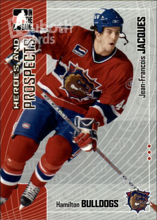 NHL 2005-06 ITG Heroes and Prospects - No 255 - Jean-Francois Jacques