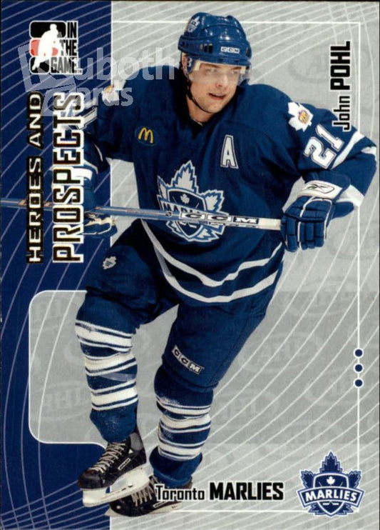 NHL 2005-06 ITG Heroes and Prospects - No 257 - John Pohl