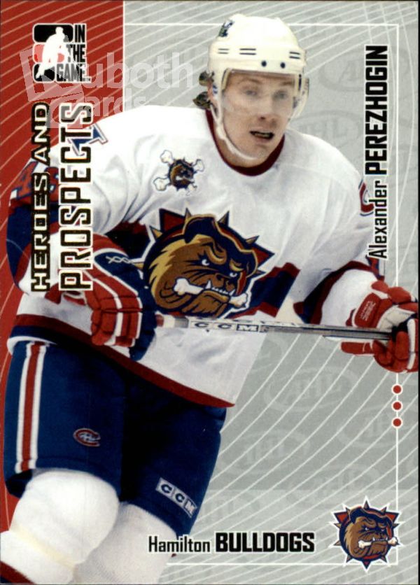 NHL 2005-06 ITG Heroes and Prospects - No 258 - Alexander Perezhogin