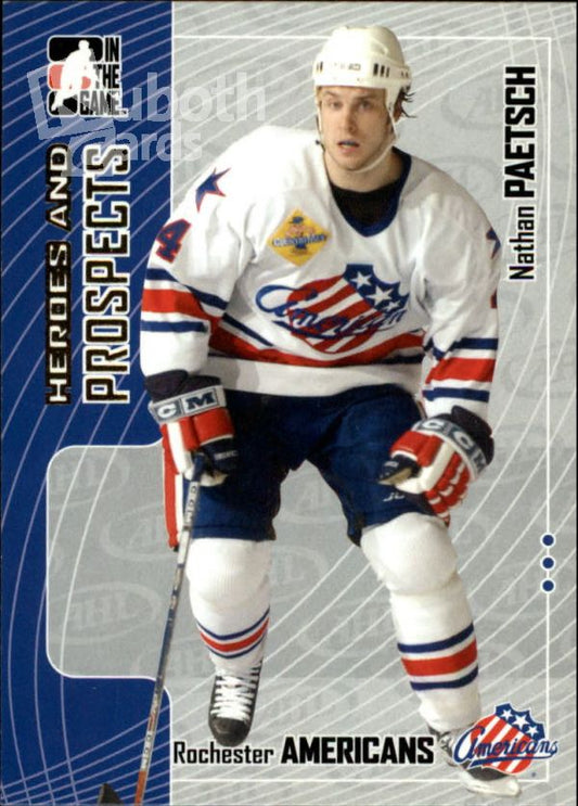 NHL 2005-06 ITG Heroes and Prospects - No 259 - Nathan Paetsch