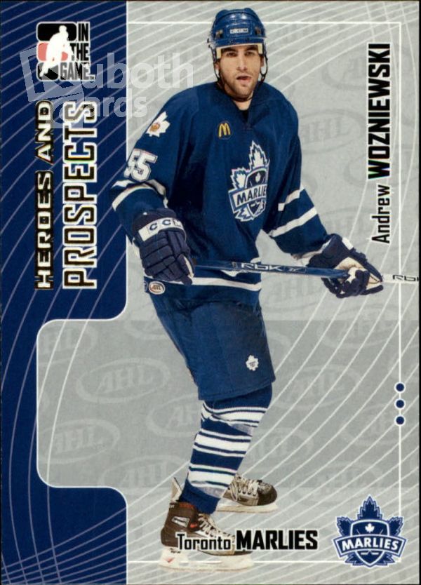 NHL 2005-06 ITG Heroes and Prospects - No 261 - Andrew Wozniewski