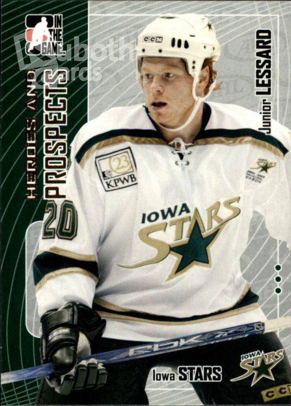 NHL 2005-06 ITG Heroes and Prospects - No 271 - Junior Lessard