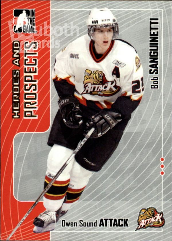 NHL 2005-06 ITG Heroes and Prospects - No 286 - Bob Sanguinetti