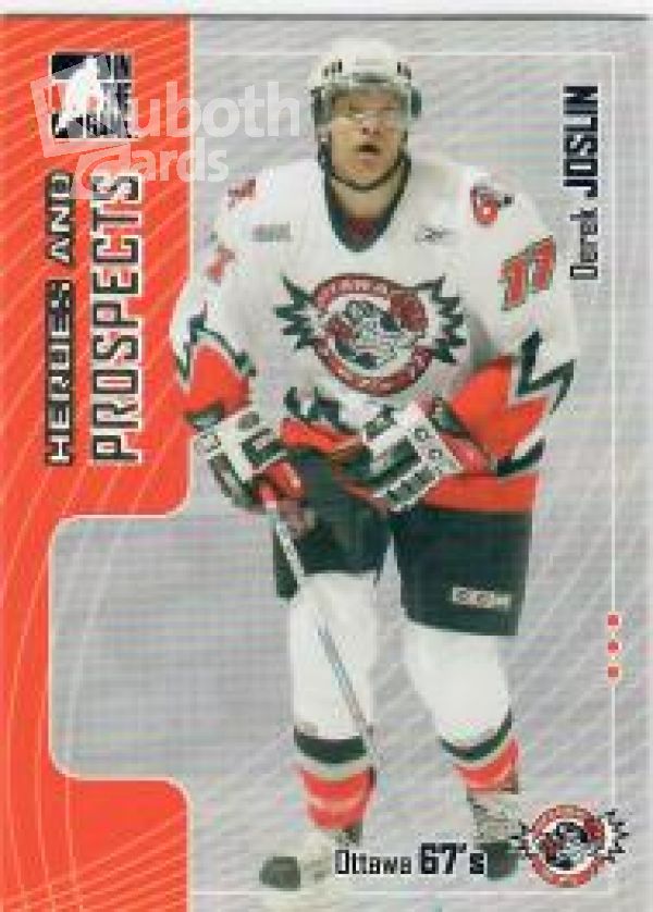 NHL 2005-06 ITG Heroes and Prospects - No 288 - Derek Joslin