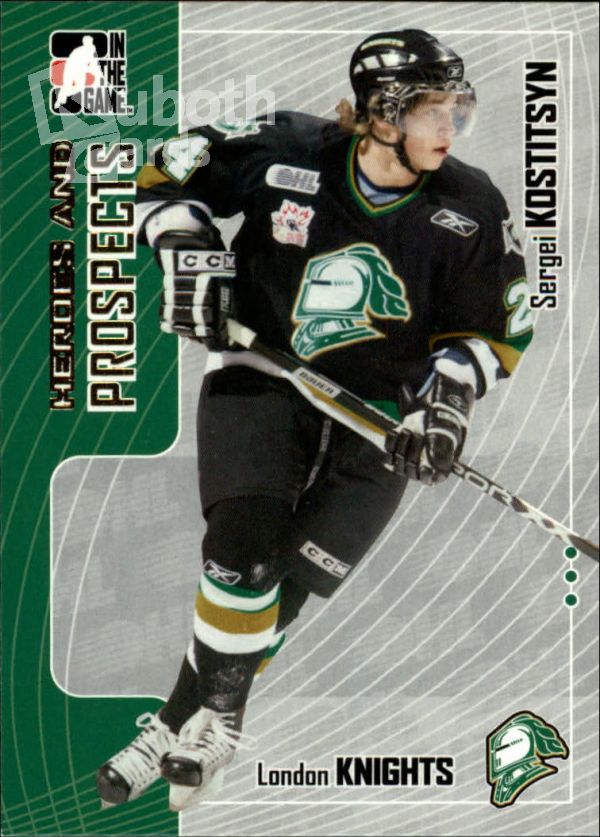 NHL 2005-06 ITG Heroes and Prospects - No 290 - Sergei Kostitsyn