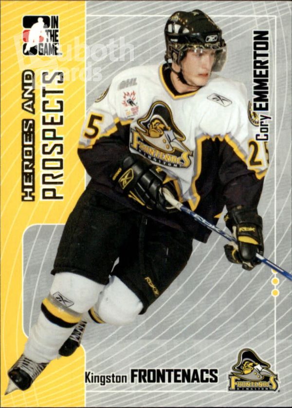 NHL 2005-06 ITG Heroes and Prospects - No 292 - Cory Emmerton