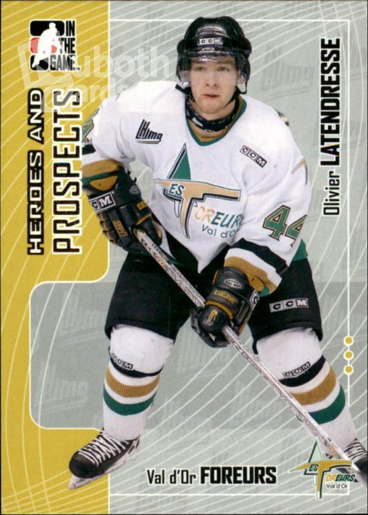 NHL 2005-06 ITG Heroes and Prospects - No 301 - Olivier Latendresse