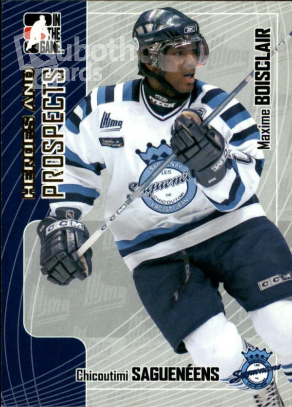 NHL 2005-06 ITG Heroes and Prospects - No 302 - Maxime Boisclair