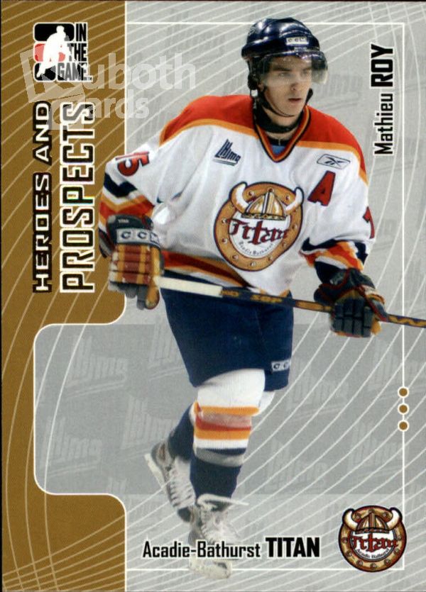 NHL 2005-06 ITG Heroes and Prospects - No 303 - Mathieu Roy