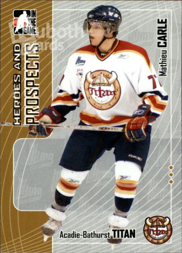 NHL 2005-06 ITG Heroes and Prospects - No 307 - Mathieu Carle