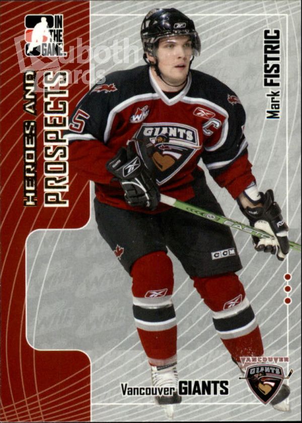 NHL 2005-06 ITG Heroes and Prospects - No 317 - Mark Fistric