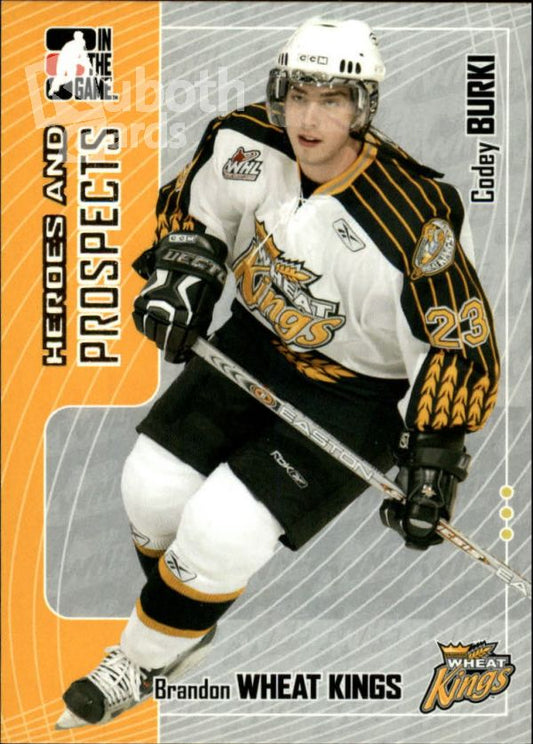 NHL 2005-06 ITG Heroes and Prospects - No 318 - Codey Burki