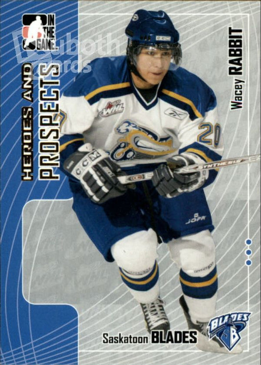 NHL 2005-06 ITG Heroes and Prospects - No 324 - Wacey Rabbit