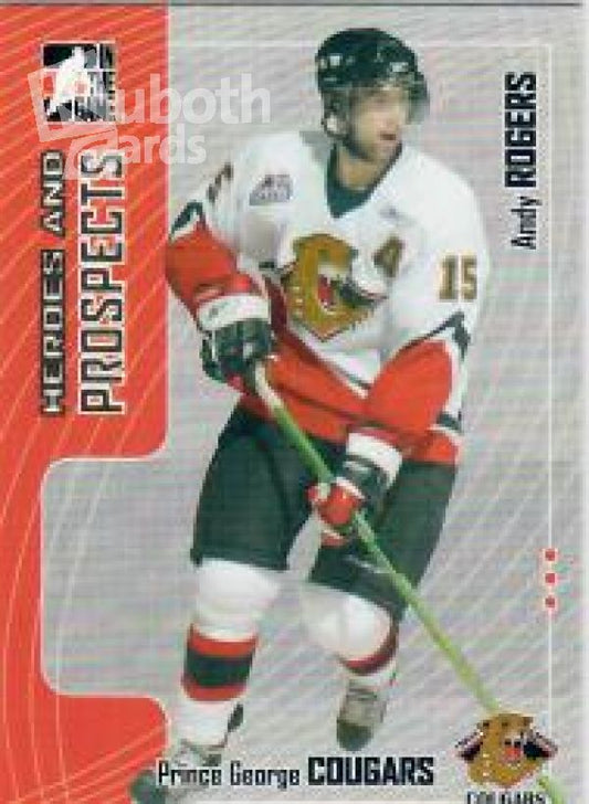 NHL 2005-06 ITG Heroes and Prospects - No 325 - Andy Rogers