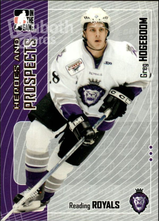 NHL 2005-06 ITG Heroes and Prospects - No 350 - Greg Hogeboom