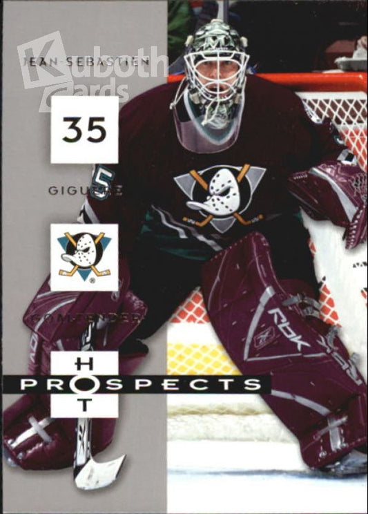 NHL 2005-06 Hot Prospects - No 2 - Jean-Sebastien Giguere