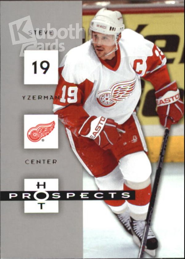 NHL 2005-06 Hot Prospects - No. 33 - Steve Yzerman