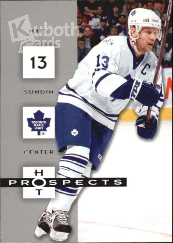 NHL 2005-06 Hot Prospects - No 92 - Mats Sundin