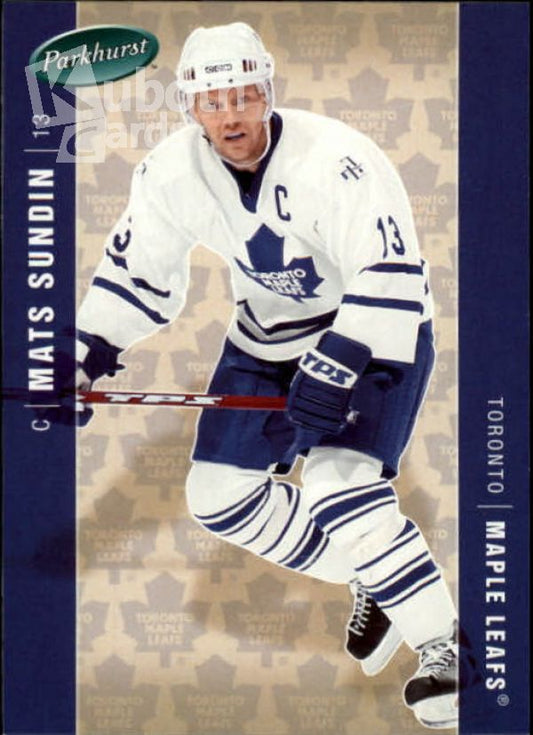 NHL 2005-06 Parkhurst - No 447 - Mats Sundin