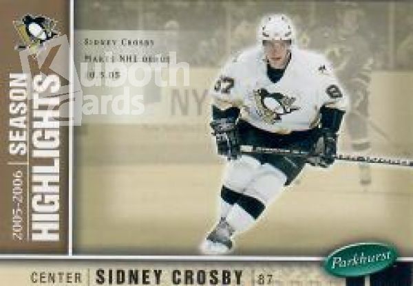 NHL 2005-06 Parkhurst - No 587 - Sidney Crosby