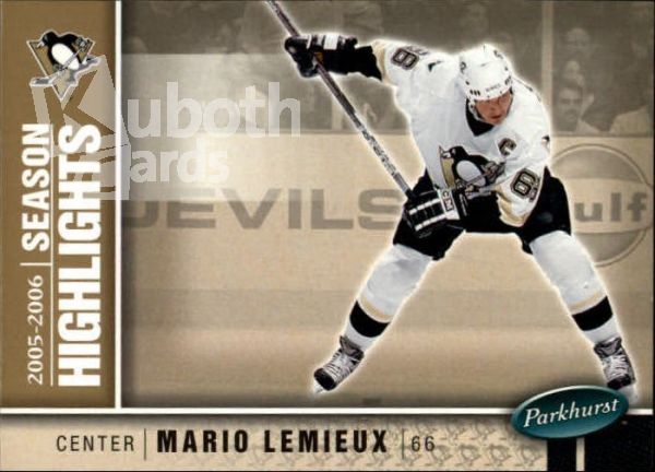 NHL 2005-06 Parkhurst - No 590 - Mario Lemieux