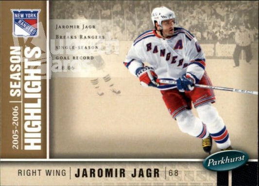 NHL 2005-06 Parkhurst - No 594 - Jaromir Jagr