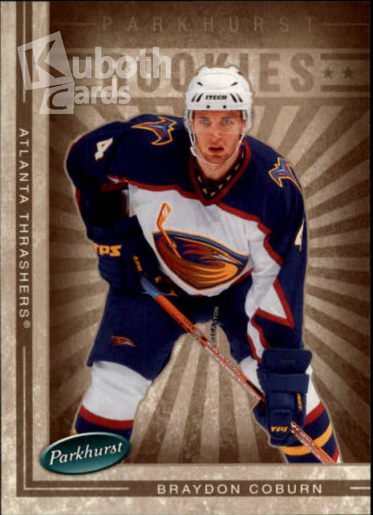 NHL 2005-06 Parkhurst - No 603 - Braydon Coburn