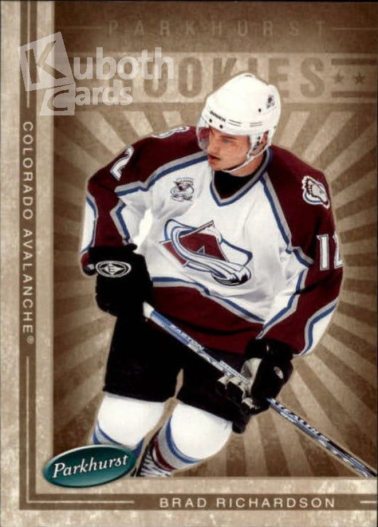 NHL 2005-06 Parkhurst - No 621 - Brad Richardson