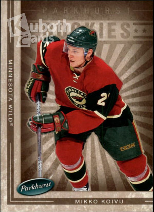 NHL 2005-06 Parkhurst - No 634 - Mikko Koivu