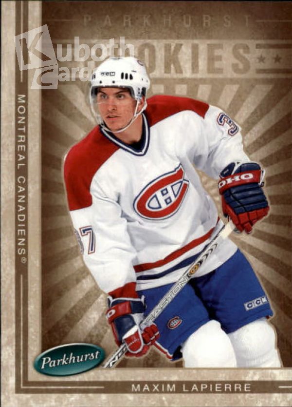 NHL 2005-06 Parkhurst - No 637 - Maxim Lapierre