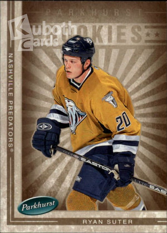 NHL 2005-06 Parkhurst - No 639 - Ryan Suter