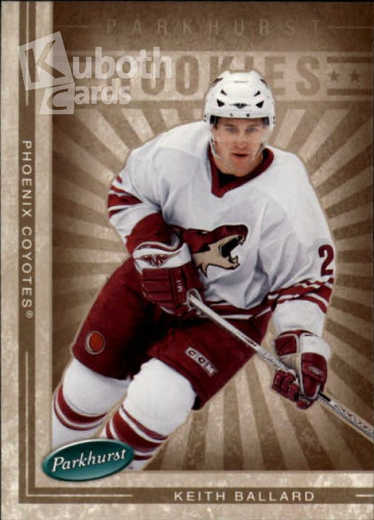 NHL 2005-06 Parkhurst - No 656 - Keith Ballard