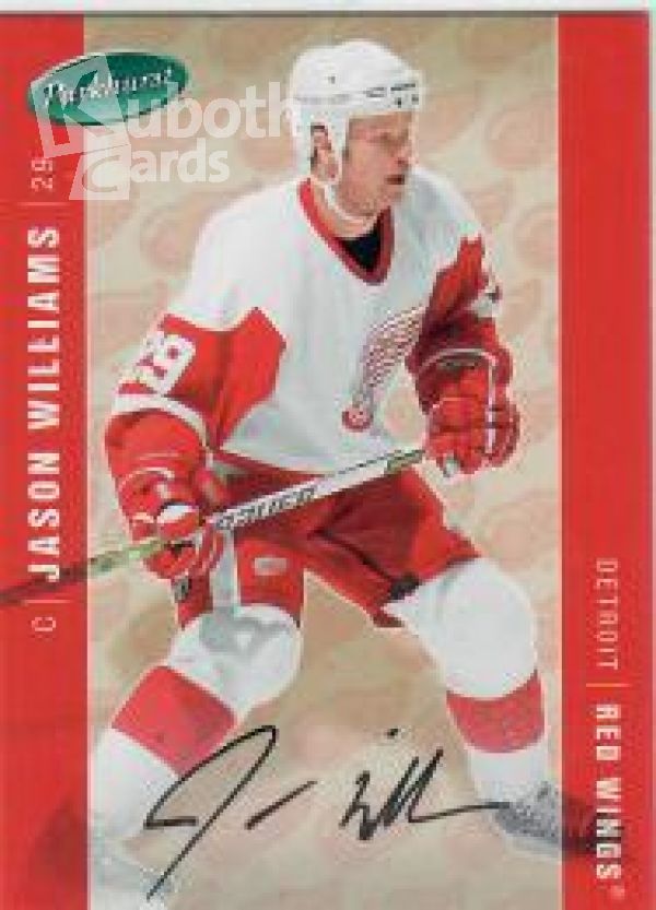 NHL 2005-06 Parkhurst Facsimile Auto Parallel - No 172 - Jason Williams