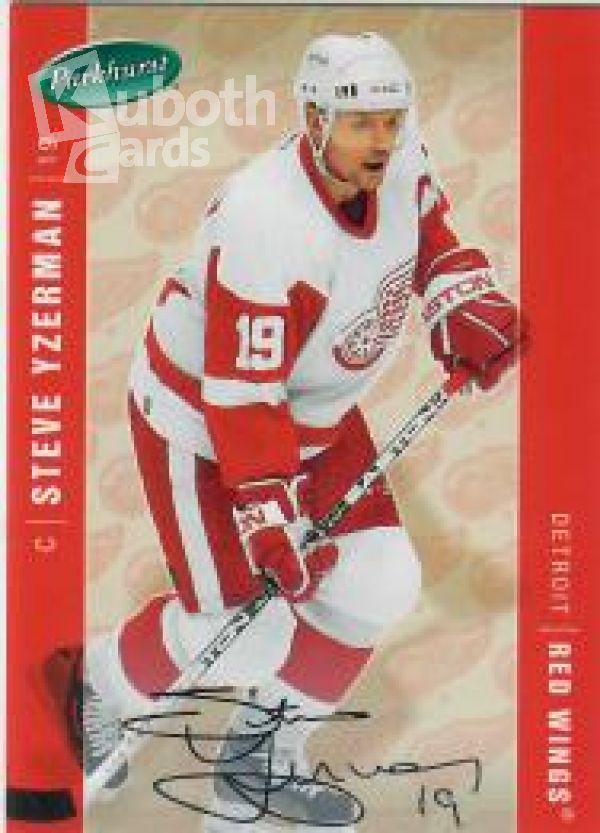 NHL 2005-06 Parkhurst Facsimile Auto Parallel - No 173 - Steve Yzerman