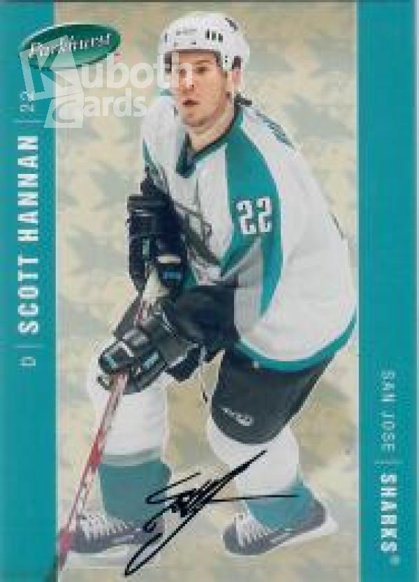 NHL 2005-06 Parkhurst Facsimile Auto Parallel - No 410 - Scott Hannan