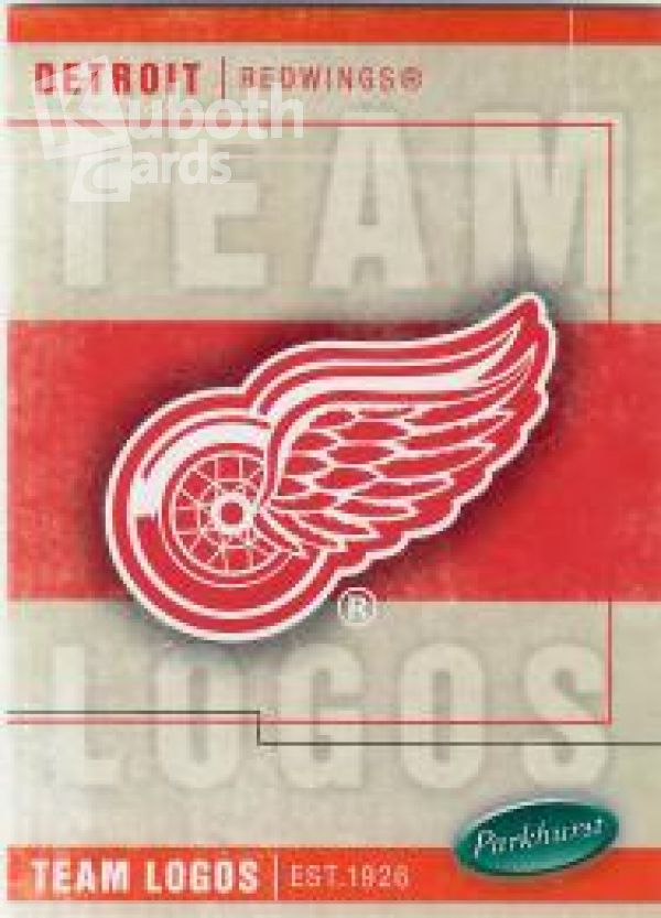 NHL 2005-06 Parkhurst Facsimile Auto Parallel - No 541 - Team Logo Detroit Red Wings