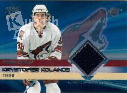 NHL 2004-05 Pacific Jerseys - No 30 - Krystofer Kolanos