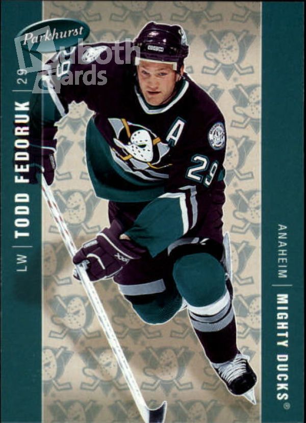 NHL 2005-06 Parkhurst - No 16 - Todd Fedoruk